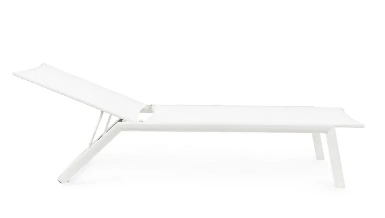 LETTINO CON RUOTE IN ALLUMINIO BIANCO GK50 - CRUISE