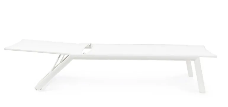 LETTINO CON RUOTE IN ALLUMINIO BIANCO GK50 - CRUISE