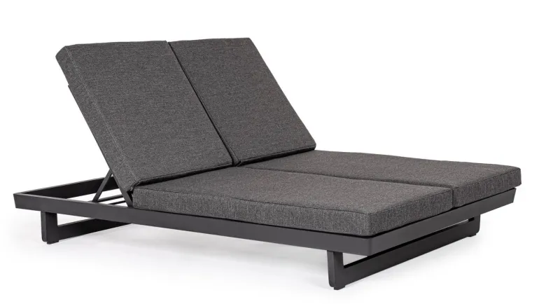 LETTINO DOPPIO IN ALLUMINIO ANTRACITE WG21 - INFINITY