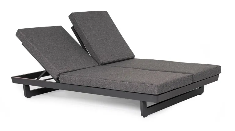 LETTINO DOPPIO IN ALLUMINIO ANTRACITE WG21 - INFINITY