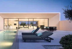 LETTINO DOPPIO IN ALLUMINIO ANTRACITE WG21 - INFINITY