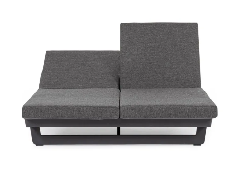 LETTINO DOPPIO IN ALLUMINIO ANTRACITE WG21 - INFINITY