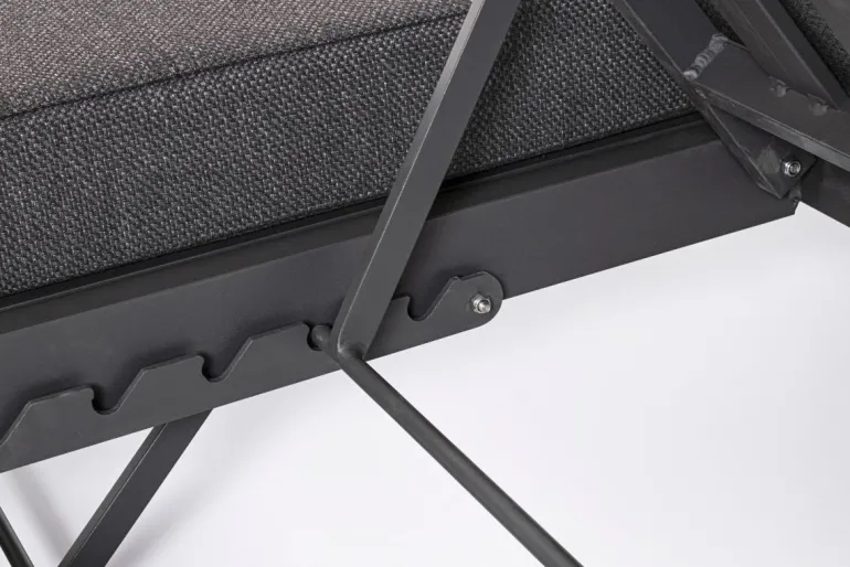 LETTINO DOPPIO IN ALLUMINIO ANTRACITE WG21 - INFINITY