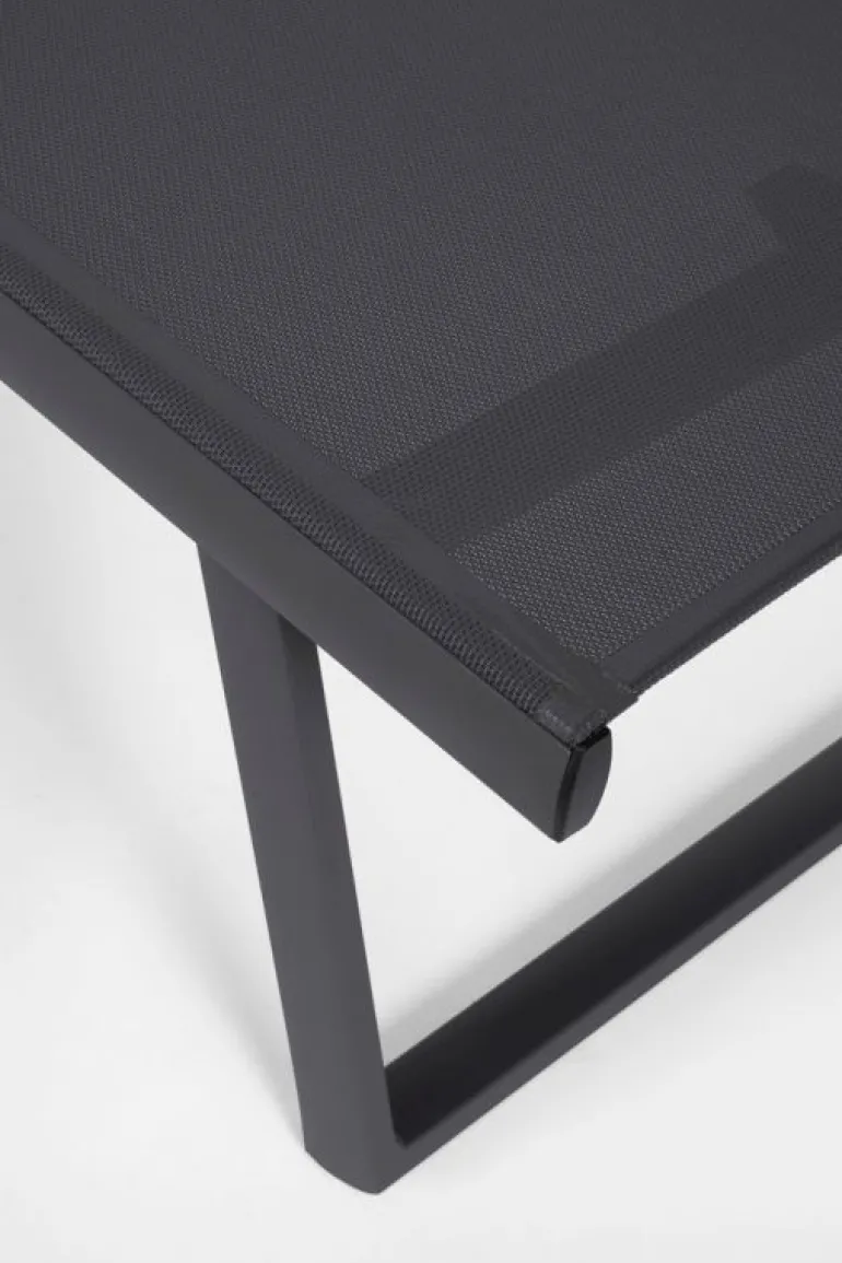 LETTINO IN ALLUMINIO CON RUOTE ANTRACITE - TAYLOR