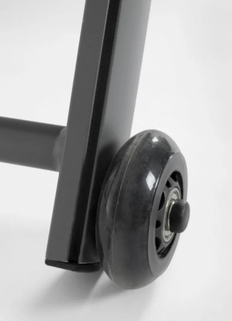 LETTINO IN ALLUMINIO CON RUOTE ANTRACITE - TAYLOR
