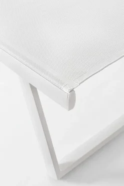 LETTINO IN ALLUMINIO CON RUOTE BIANCO - TAYLOR