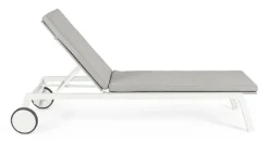 LETTINO IN ALLUMINIO CON RUOTE BIANCO WG20 - JALISCO