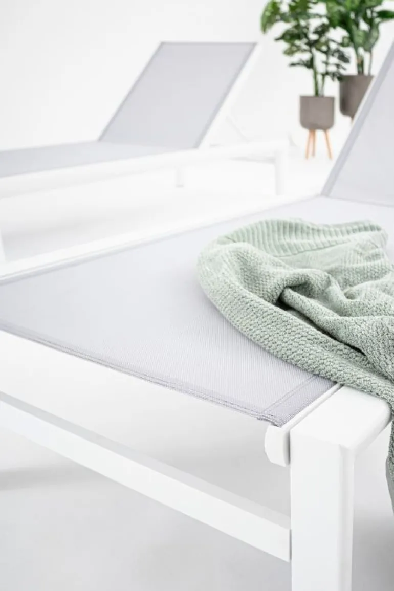 LETTINO IN ALLUMINIO CON RUOTE BIANCO YK11 - SKIPPER NEW