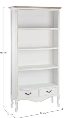 LIBRERIA IN LEGNO - JUSTINE