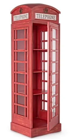 LIBRERIA IN LEGNO - RED CABIN