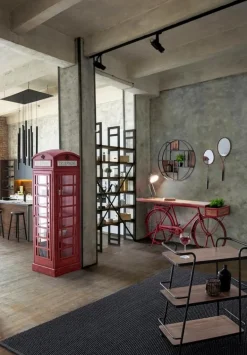 LIBRERIA IN LEGNO - RED CABIN