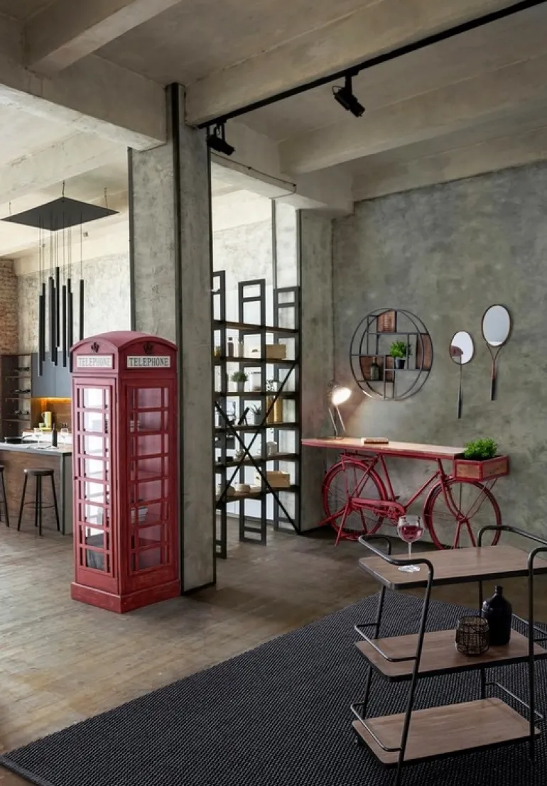 LIBRERIA IN LEGNO - RED CABIN