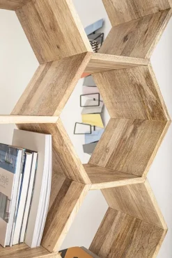 LIBRERIA IN LEGNO - WAHIDA