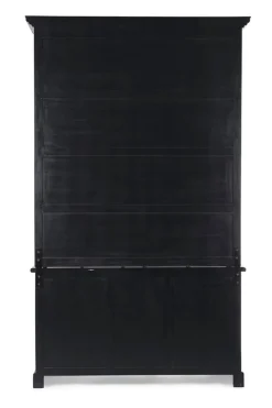 LIBRERIA IN LEGNO NERO - JEFFERSON