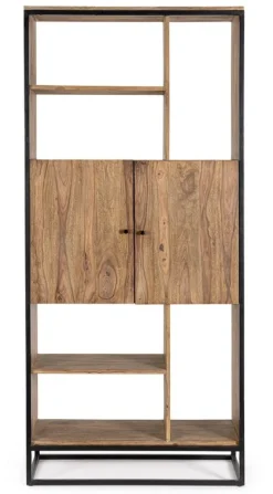 LIBRERIA IN LEGNO SHEESHAM - NARTAN