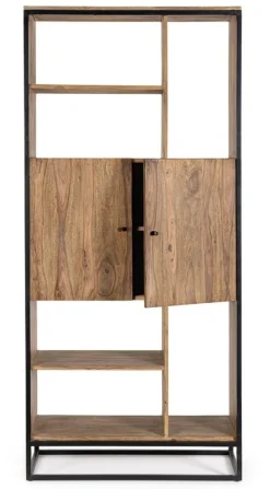 LIBRERIA IN LEGNO SHEESHAM - NARTAN