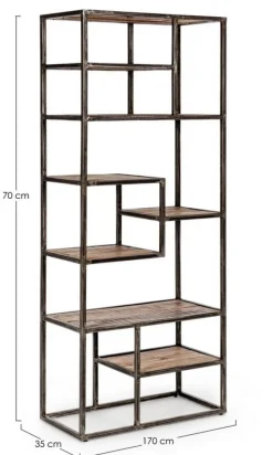 LIBRERIA IN METALLO - ELMER