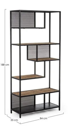 LIBRERIA IN METALLO - RODERIC