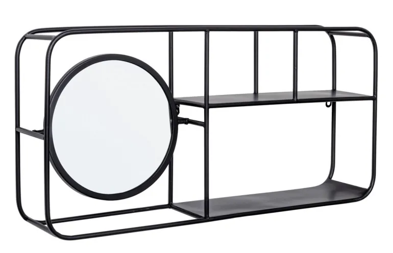 MENSOLA C-SPECCHIO NUCLEOS NERO