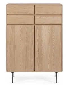 MOBILE ALTO IN LEGNO NATURALE - WIDALD