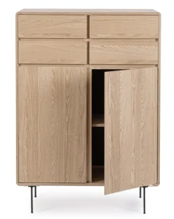 MOBILE ALTO IN LEGNO NATURALE - WIDALD