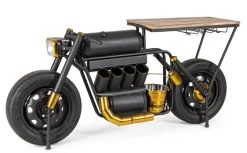 MOBILE BAR IN ACCIAIO - MOTO SPEED