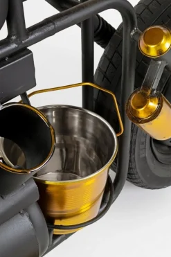 MOBILE BAR IN ACCIAIO - MOTO SPEED