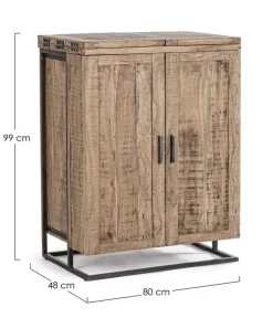 MOBILE BAR IN LEGNO - ELMER