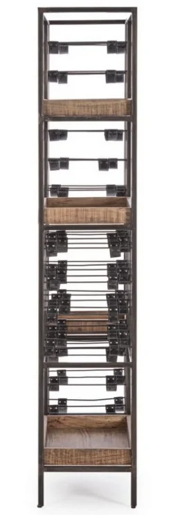 MOBILE PORTABOTTIGLIE IN ACCIAIO - ELMER