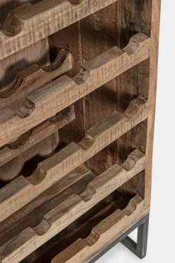 MOBILE PORTABOTTIGLIE IN LEGNO - ELMER