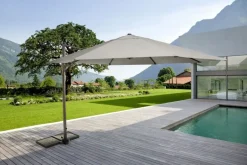 OMBRELLONE BRACCIO IN ALLUMINIO SABBIA - ORLAND