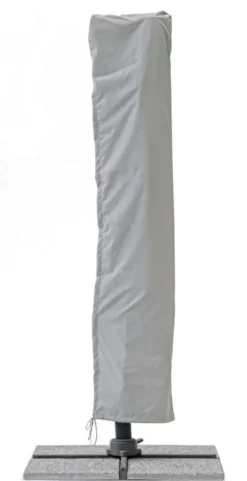 OMBRELLONE BRACCIO IN ALLUMINIO 3X3 ANTRACITE - INES