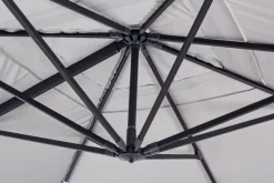 OMBRELLONE BRACCIO IN ALLUMINIO 4X4 ANTRACITE - INES