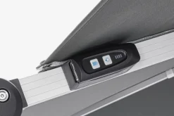 OMBRELLONE BRACCIO IN ALLUMINIO 3X3 ANTRACITE - INES