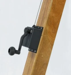 OMBRELLONE BRACCIO IN LEGNO 3X4 ECRU - CAPUA