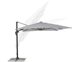 OMBRELLONE BRACCIO VEGA 3X3 ANTR-GRIG CH