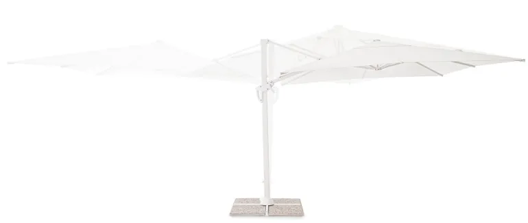 OMBRELLONE BRACCIO VEGA 3X3 BIANCO