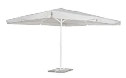 OMBRELLONE IN ALLUMINIO 4X4 BIANCO GRIGIO - ALGHERO