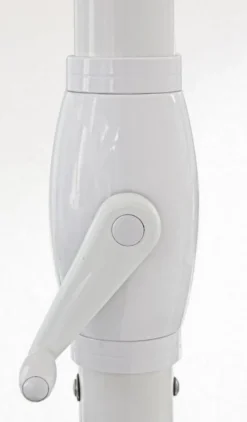 OMBRELLONE IN ALLUMINIO 4X4 BIANCO GRIGIO - ALGHERO