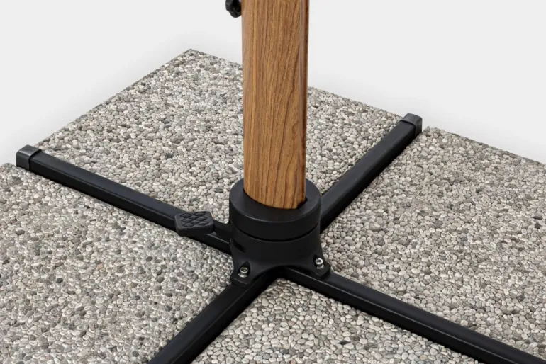 OMBRELLONE IN ALLUMINIO 3X3 BEIGE - ORION