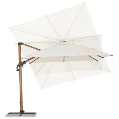 OMBRELLONE IN ALLUMINIO 3X3 BEIGE - ORION