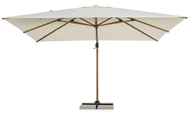 OMBRELLONE IN ALLUMINIO 4X4 BEIGE - ORION