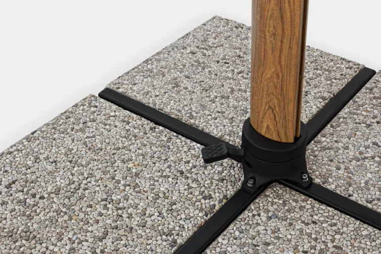 OMBRELLONE IN ALLUMINIO 4X4 BEIGE - ORION