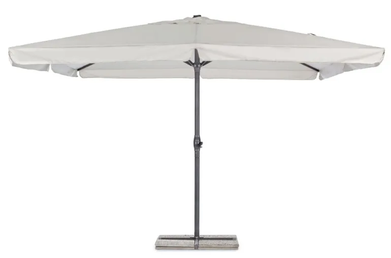 OMBRELLONE IN ALLUMINIO 4X4 GRIGIO ANTRACITE - ALGHERO