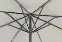 OMBRELLONE IN ALLUMINIO 4X4 GRIGIO ANTRACITE - ALGHERO