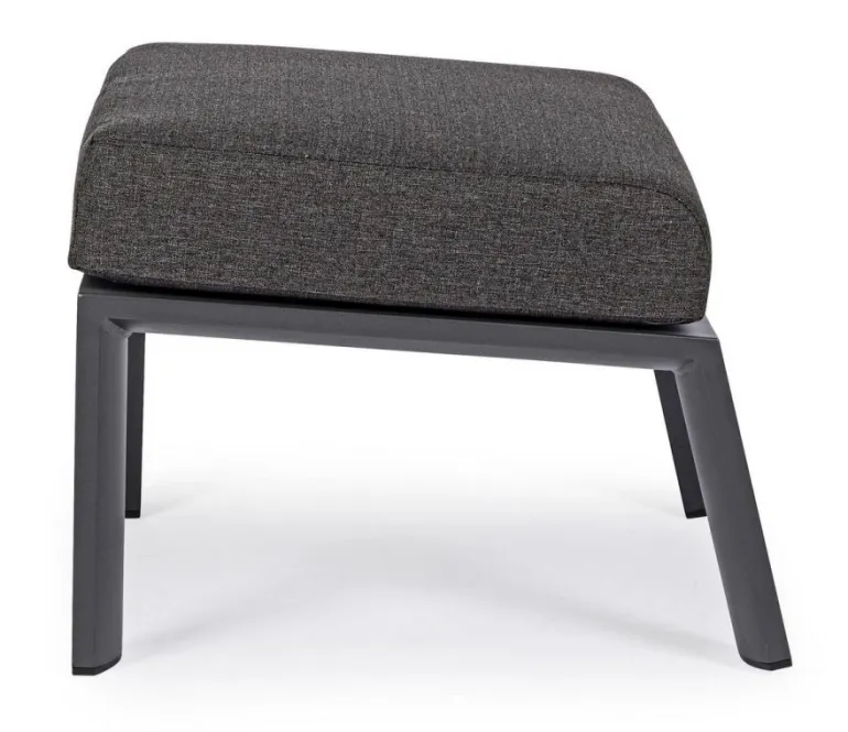 OTTOMAN IN ALLUMINIO ANTRACITE JX55 - KLEDI