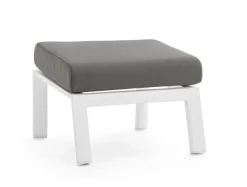 OTTOMAN IN ALLUMINIO BIANCO JX11 - KLEDI