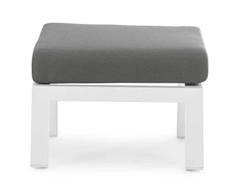 OTTOMAN IN ALLUMINIO BIANCO JX11 - KLEDI
