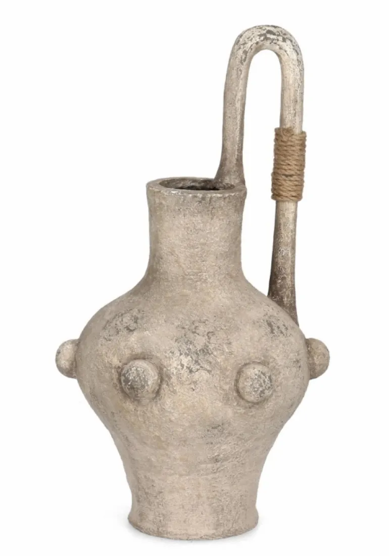 P. VASO CROMITE TONDO BEIGE H74