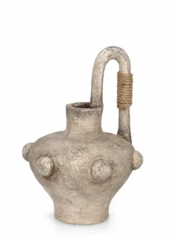 P. VASO CROMITE TONDO BEIGE H50